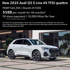 Q3 S Line 45 TFSI quattro